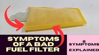 symptoms of a Bad Fuel Filter [upl. by Ttereve]