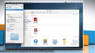 How to change Permissions for iTunes® Music in Mac® OS X™ [upl. by Batsheva]