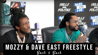 Mozzy amp Dave East  Back To Back Freestyle Video 2024 [upl. by Florio]