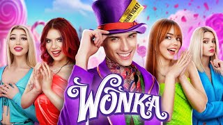 I Built Willy Wonkas Chocolate Factory at School Wonka in Real Life [upl. by Pisarik]