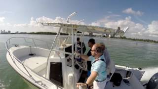 1995 Boston Whaler 24 Outrage Sea Trial [upl. by Fionnula]