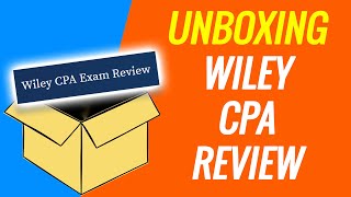 Unboxing Wiley CPA Review  Watch Before You Buy July 2022 Update [upl. by Ayikur]