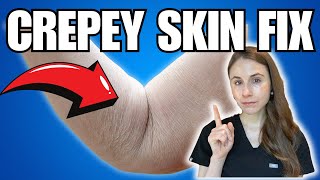 Fix Your Crepey Skin With These Easy Tips [upl. by Ehttam]