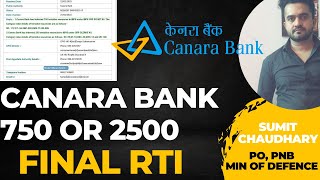 Canara Bank Vacancy  750 or 2500  IBPS PO Interview Experience  Bank PO Interview Question Sumit [upl. by Ellekim]