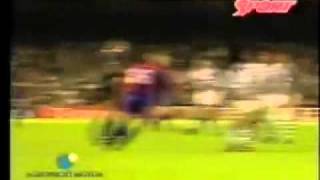 Amazing Goal by Romario vs Real Sociedad [upl. by Lehrer]