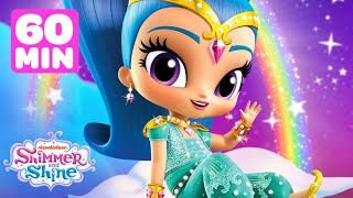 Shines Best Magical Genie Moments 🌈 w Shimmer amp Leah  1 Hour Compilation  Shimmer and Shine [upl. by Ailesor]