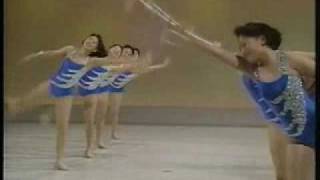 btn1603 Kinjyo Gakuin Highschool Baton twirlers [upl. by Akessej]