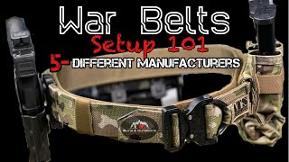 War Belts for “Rifleman”  Tactical Tips and Suggestions [upl. by Laurel]