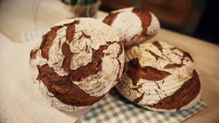 Roggenmischbrot mit Sauerteig – wie es gelingt [upl. by Lahcar]