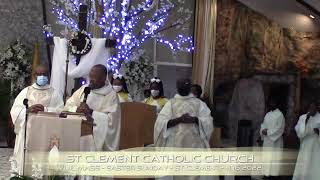 Holy Saturday  Virgil Mass  St Clement  4162022 [upl. by Nossyla]