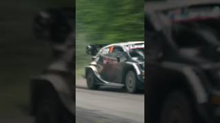 Takamoto Katsuta Pushing Hard RallyFinland Rally1 WRC Rally Toyota Japan Automobile Shorts [upl. by Vicky719]