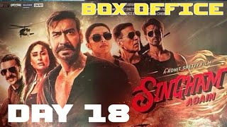 Singham Again day 18 India net box office collection  Singham Again 18th day collection [upl. by Augustus]