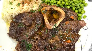 Red wine and beer braised beef Osso Buco [upl. by Cannon]