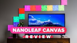 Nanoleaf Canvas review Cover your walls in color [upl. by Nylzor]