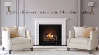 Wildwood Bio Ethanol Fire Grate by Bio Fires [upl. by Ylen914]