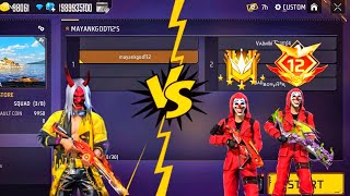 freefire free fire custom 1vs2 challenge video free fire custom KGF 👑 king gaming free fire video [upl. by Aerdnaxela34]