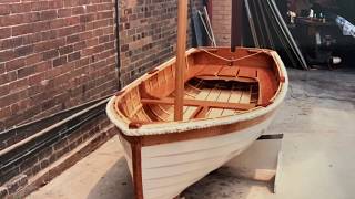 Traditional Clinker Construction Episode 4 Setting Up Part 2 [upl. by Ger]