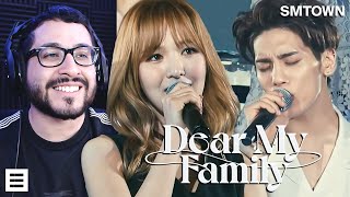 Reaction to STATION SMTOWN Dear My Family Live Concert Ver MV amp Official Video [upl. by Vedi]