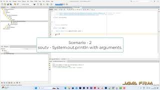 Apache NetBeans IDE 21 Tutorial  Short Cut to insert Systemoutprintln  sout  Tab Key [upl. by Fusuy593]