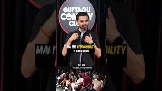 Comedy with Family By Vikas Kush Sharma  Crowd Work Stand Up Comedy  Part 2 shorts [upl. by Akeret]