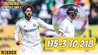 Kuldeep Yadav DOMINATES in Dharamshala as England collapse again  INDvENG [upl. by Yezdnil]