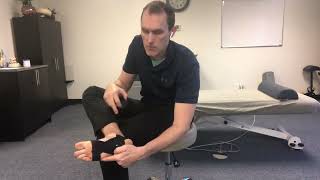 Plantar Fasciitis  How To Tape Your Own Foot At Home [upl. by Lugo114]