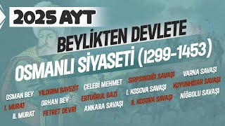 14 AYT Tarih  Beylikten Devlete Osmanlı Siyaseti 12991453  Ramazan YETGİN  2025 [upl. by Trab]