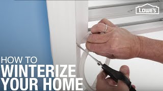 How To Winterize Your Home and Plumbing  Lowes Expert Tips [upl. by Atnoved]