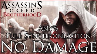 Assassins Creed Brotherhood  Any Full Synchronization  No Damage [upl. by Inama]