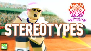 Roblox RS TENNIS Stereotypes [upl. by Je704]