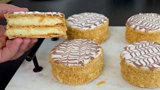 Dessert Rapide et Délicieux en 10 Minutes  Vous Serez Etonné du Résultat  Millefeuilles [upl. by Coad]