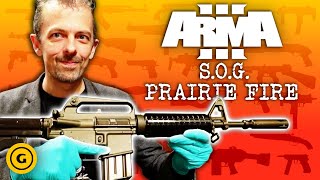 Firearms Expert Reacts To ARMA 3 SOG Prairie Fire’s Guns [upl. by Cordova441]