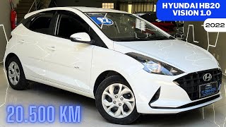 Hyundai HB20 Vision 10 Manual 2022 4fmotors BAIXO KM [upl. by Nueoras]