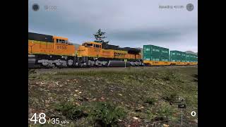 Trainz simulator 3 KCS train [upl. by Silenay773]