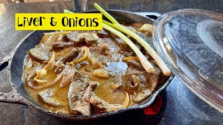 The Ultimate Liver amp Onions with Pan Gravy  Low Fat Low Carbs Big Protein amp Big Flavor [upl. by Eire739]