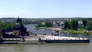 Seilbahn Koblenz amp Festung Ehrenbreitstein [upl. by Haeluj]