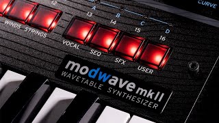 unboxing korg modwave mk2 [upl. by Ardnuasal]