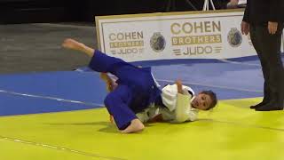 Carmen wins by sankaku Judo US Open 2024 [upl. by Nosiddam]