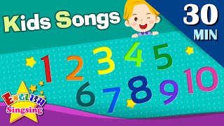 123 Number Song Sports Song More Kids Songs  Learn English for Kids  Collection of Words Songs [upl. by Nerok307]