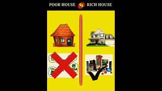 POOR HOUSE VS RICH HOUSE battleshorts shortfeed [upl. by Jepson867]