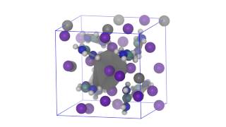 FAPI Formamidinium lead iodide Perovskite Molecular Dynamics [upl. by Einhoj]