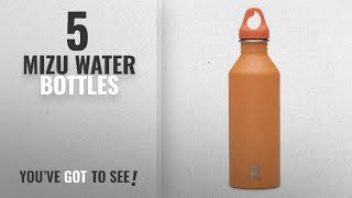 Best Mizu Water Bottles 2018 MIZU M8 Water Bottle Soft Touch Orange 800ml [upl. by Norrag190]