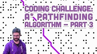 Coding Challenge 513 A Pathfinding Algorithm  Part 3 [upl. by Fifine42]