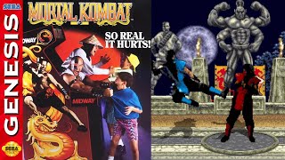 Mortal Kombat Arcade Edition Enhanced Sega Genesis Romhack [upl. by Bilak898]