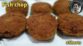 Fish chop Shorts  Anamikas Simple Recipes  মাছের চপ [upl. by Isherwood]