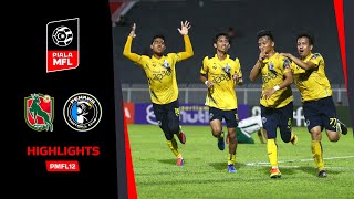 Kelantan United FC 01 Penang FC  PMFL12  Highlights Piala MFL 2023 [upl. by Noimad395]