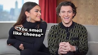 Zendayas Awkward Attempt To Flirt With Tom Holland [upl. by Venola]