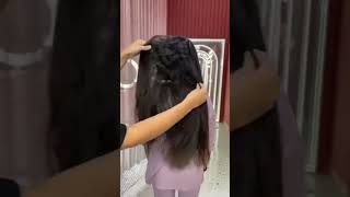 3000₹ Keratin Treatment free at home Glass ShineSilky Hair haircare shinyhair beauty shorts [upl. by Sirmons]