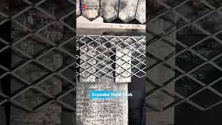 Building material expanded metal mesh for trailer flooring Diamond Mesh Lath Metal fence panels [upl. by Manoop]