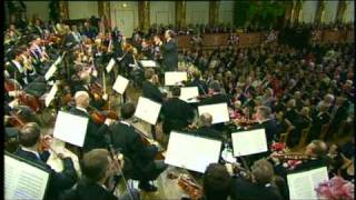 Nikolaus Harnoncourt and Vienna Philharmonic  New Years Concert 2001 [upl. by Sumetra590]